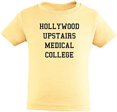 Hilarious Simpsons Inspired Doctor Nick Hollywood Upstairs Medical College Soft Cotton Toddler Tee (5/6T, Light Yellow)
