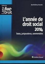 L' année de droit social 2014