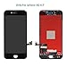 Screen Replacement for iPhone 8 (4.7 inch) -3D Touch LCD Screen Digitizer Replacement Display Assembly Repair Kits with Waterproof Adhesive, Tempered Glass, Tools,Instruction (Black)