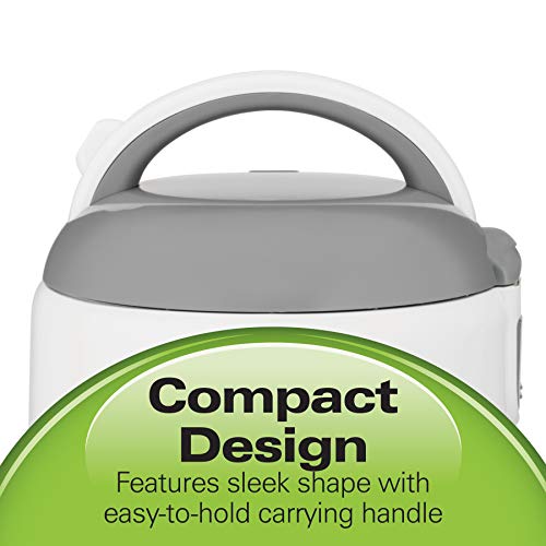 Hamilton Beach Mini Rice Cooker & Food Steamer, 8 Cups Cooked (4