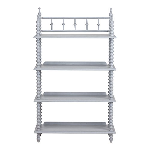 Ethan Allen | Disney Marceline Tall Bookcase, Mouse Grey