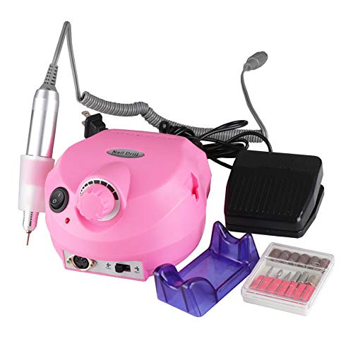 30000 RPM Manicure Pedicure Electric Drill File Nail Art Pen Machine Set Kit Tool