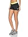 Nike Women's Pro Cool 3-Inch Training Shorts (Black/Volt/White/Large)