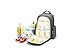 Diaper Bag Backpack, Mom Bag, Large Capacity Baby Bag, ABC life Nursing Bag with Large Changing Mat & Stroller Straps - Multi Function, Convenient & Comfortable, Insulated Pockets, Wet Pouch.