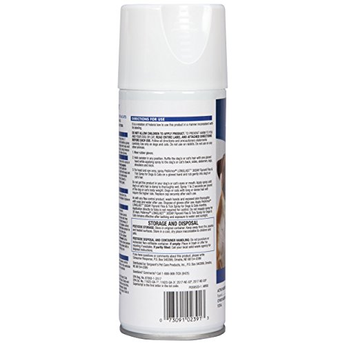 PETARMOR LongLast Fipronil Flea and Tick Spray for Dogs and Cats