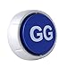 Good Game Button - GG Button - Blue