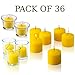 Votive Citronella Candle - Pack of 36 - Made from High Scented Citronella to Scare Away Mosquito, Bug and Flies - for Outdoor/Indoor Use - 10 Hour Burn Time - Made in USA primary