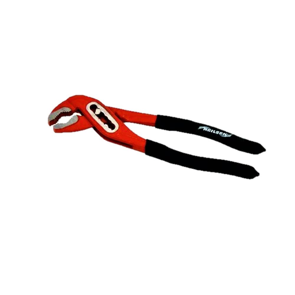 Neilsen CT5327 7in / 180mm Water Pump Pliers with Slim Jaw and 6 Position Slip-Joint, Ideal for Gripping and Adjustment
