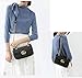 Women Fashion Shoulder Bag Jelly Clutch Leather Handbag Quilted Crossbody Bag with Chain