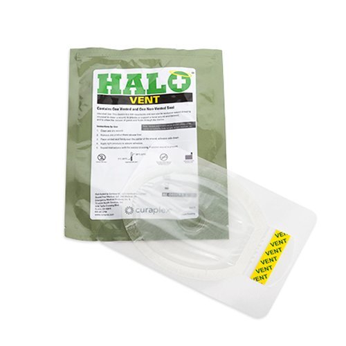 Halo VENT Chest Seal (1 Vent, 1 Non-Vent per package)