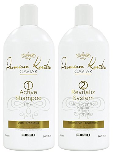 Premium Keratin Caviar Hair Treatment Kit 500 Ml Amazon co uk Beauty