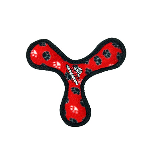 TUFFY Ultimate Boomerang, Durable Dog Toy (Junior, Red Paw) - Thumbnail 7