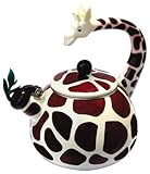 Home-X Giraffe Tea Kettle, 2.4 Quart Whistling Teakettle