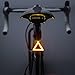 Bike Taillight, OUTERDO Rear Bike Light USB Rechargeable 70 Lumen LED Bicycle Red Taillight with Different Shapes 5 Modes Super Bright 300mAh Fits on any Road Bikes, Helmets, Cycling Safety Flashlight