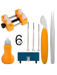 Kit de herramientas de repuesto de batería para reloj para desenganche de espalda y abridor