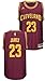 Outerstuff NBA Cleveland Cavaliers Youth Boys 8-20 Replica Road Jersey, James # 23, Large (14/16)