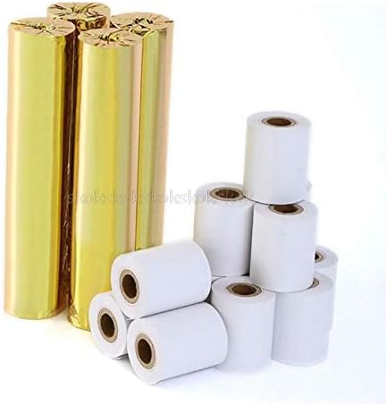 V2AMZ - 4PCS 57x42mm Thermal Paper Roll for Mobile POS 58mm Thermal Printer D03