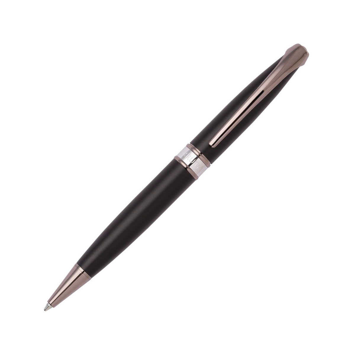 Cerruti 1881 Abbey Ballpoint Pen Matt Black Iconic Writing Instrument Blue Ink Gift Box