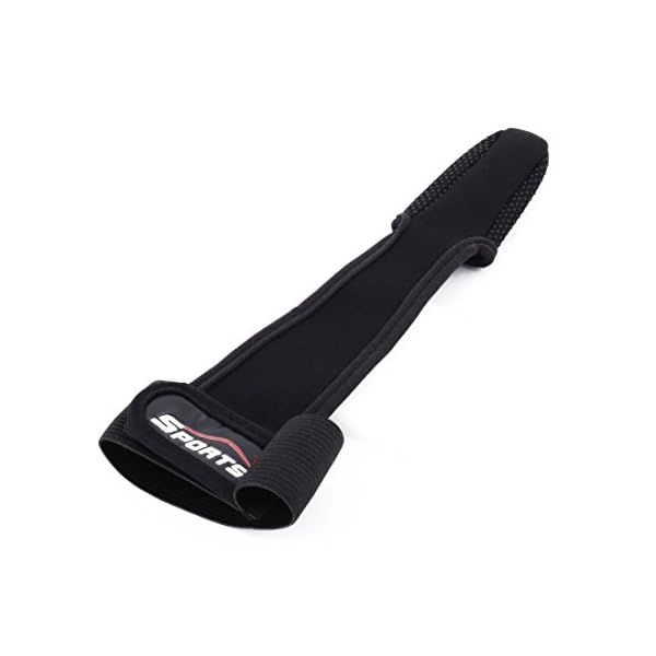 uxcell-Neoprene-Outdoor-Fishing-Fish-Anti-slip-Single-finger-Stall-Glove-Gloves-Index-Finger-Protector-Black-Red