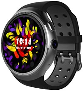 SHENGMO New Z10 Smart Watch Phone 1GB Ram 16GB ROM MTK6580 Quad Core Watchphone Android 5.1 OS WiFi Bluetooth Smartwatch Android iOS (Silver)