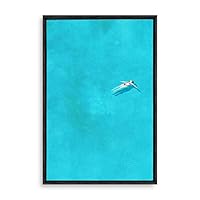 Framed Canvas Wall Art Abstract Colorful Canvas Prints Home Artwork Decoration for Living Room,Bedroom - 16x24 inches