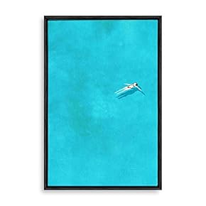 Framed Canvas Wall Art Abstract Colorful Canvas Prints Home Artwork Decoration for Living Room,Bedroom - 16x24 inches