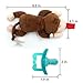 Baby Pacifier, Ztacking Pacifier Holder Infant Binky Nipple Teether Soothier Animal Monkey Toy Paci for Boys Girls - Non Toxic Removable Soothing
