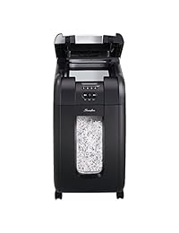 Swingline Stack and Shred 200X 1757573 trituradora de papel, capacidad hasta 200 hojas, 1 a 5 usuarios, Negro