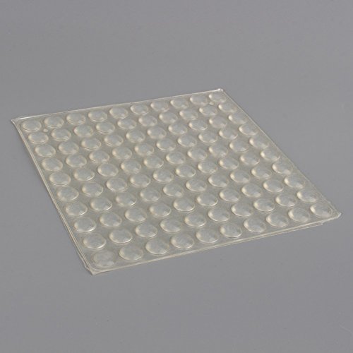 Akozon Clear Adhesive Bumper Pads 100Pcs Self Adhesive Silicone Feet