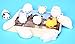 12PCS Mini Squishy Squeeze Stretchy Animal Seals Healing Toys - Soft Kawaii Cute - for Kids Adults Reduce Stress Pressure Press