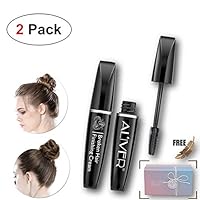 Hair Feel Finishing Stick (2 Pack), Small Fly Away Hair Tamer Wax, Broken Hair Finishing Cream, Glam hair Styling Gel, Refreshing Shaping Hair Mascara for Women and Kids