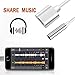 3.5 mm Headphone Jack Adapter for iPhone Xs/Xs Max/XR/ 8/8 Plus / 7/7 Plus for iPhone Aux Adapter 2 in 1 Earphone Splitter Adapter Charger Cables & Audio Connector Dongle Support All iOS Systemsthumb 3