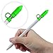 Fintie 3 Pieces Silicone Bundle Compatible with Apple Pencil 1st Generation, Soft Protective Cover Accessories Pencil Cap Holder with Nib Cover, Cable Adapter Tether, Light Green