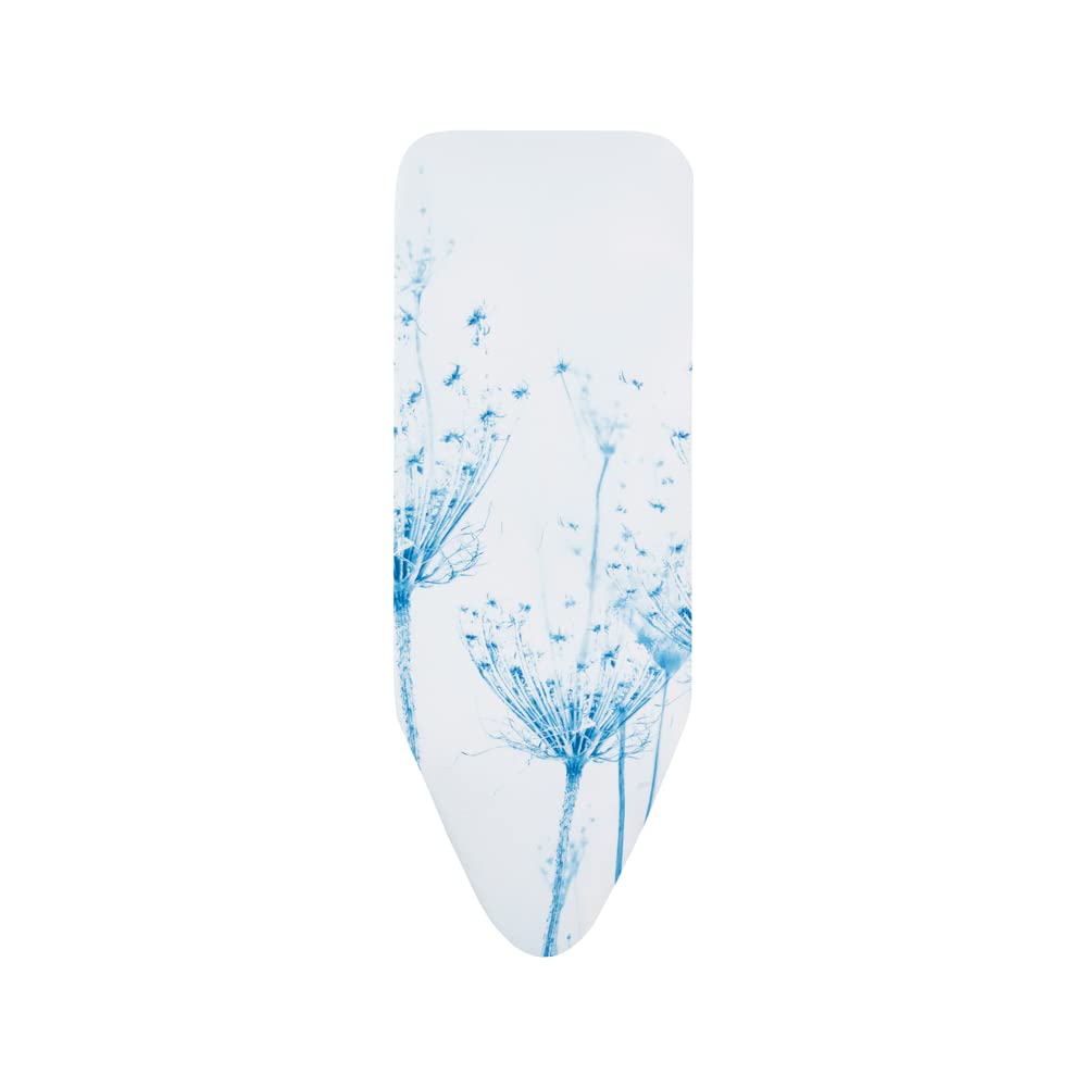 Photo 1 of Brabantia Size C (49 x 18 inches) Replacement Ironing Board Cover with Durable Foam Layer (Cotton Flower) Easy-Fit, 100% Cotton