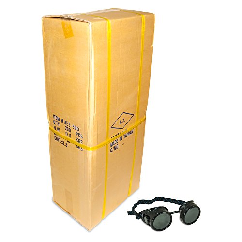 Black Welding Cup Goggles - 50mm Eye Cup (200)