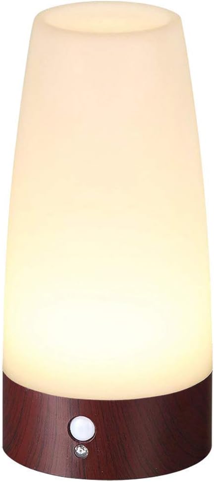 Amazon Co Jp Lifeholder Ledライト 人感 明暗センサーライト ナイトライト 足元ライト 木目調 室内照明 玄関 階段 廊下 電池式 電球色 円形 Diy 工具 ガーデン