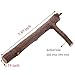 QBLEEV Bird Perch Parrot Play Stands Natural Wood Tree Branch for Small Parrots Birds (Bird Cage Not Include)-7.87 inches Length-Diameter 0.78inchthumb 1