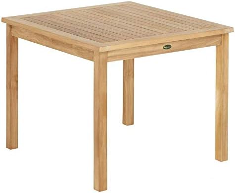 Vivagardea Gartentisch Rund 90 Cm O Teak Holz Klapptisch Terrassentisch