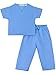 Scoots Toddler Scrubs, Blue, 2T