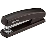 AmazonBasics Stapler with 1000 Staples - Black
