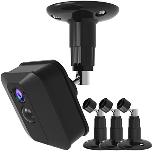 3Pack Blink XT Wall Mount,360 Degree Protective Adjustable Indoor Outdoor Mount for Blink XT Home Security (3Black)