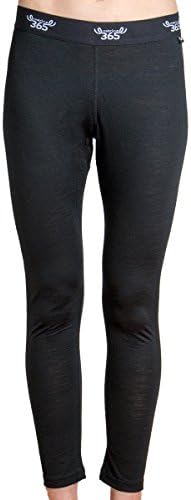 Merino 365Women's 100% Merino Wool Slim Pant, New Zealand Merino Baselayer