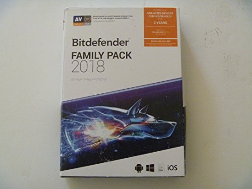 Bitdefender Antivirus Plus 2018 | 3 PC, 2 Year New in Retail Box