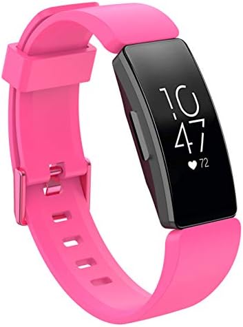 REPOO Compatible Fitbit Inspire/Fitbit Inspire HR Watchstrap, Soft Silicone Sports Bands Adjustable Bracelet Replacement Accessories Wristlet for Fitbit Inspire/Inspire HR