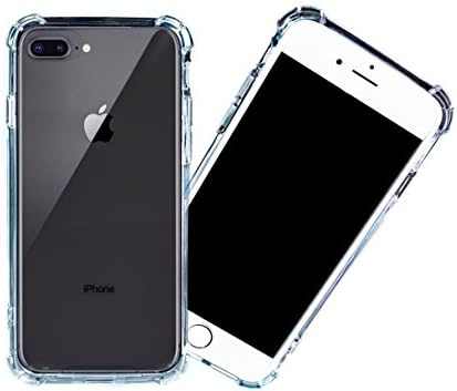 2017 Luxury Electronics Protective cover for Apple iPhone 7 8 Case [Shock Absorption] Extra Layer Reinforced Corner TPU Bumper Cushion + Scratch Resistant Hybrid Rigid Clear Back - Crystal Clear