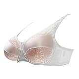 MaxTara Special Pocket Bra for Silicone Breastforms Crossdress White Bra Size 38/85