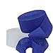 DENNECREPE Blue Crepe Paper Streamers 2 Rolls 145 ft Total - Made in USA