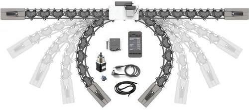 Waterbird 49" Bendable Multislider PRO with Control Unit