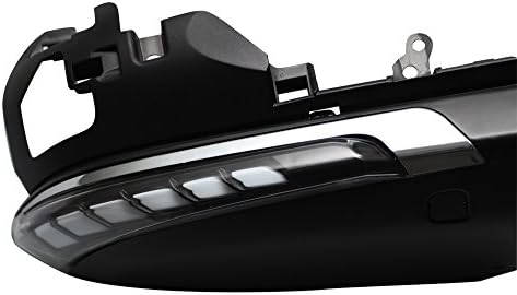 Turn Signal Light Sequential LED of Side Mirror DRL White Black Chrome Trim for Camry 2017- XV70 Prius 4th gen. Prius Prime PHV Plug-in Hybrid 2nd gen. Toyota Blinker Indicator