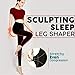 Weite Women's Sculpting Sleep Leg Shaper Pants Stretchy Nylon Legging Socks, Breathable Body Shaper Panties, Relieves Legs from Swelling, Shaping Perfect Slim Shape (L)